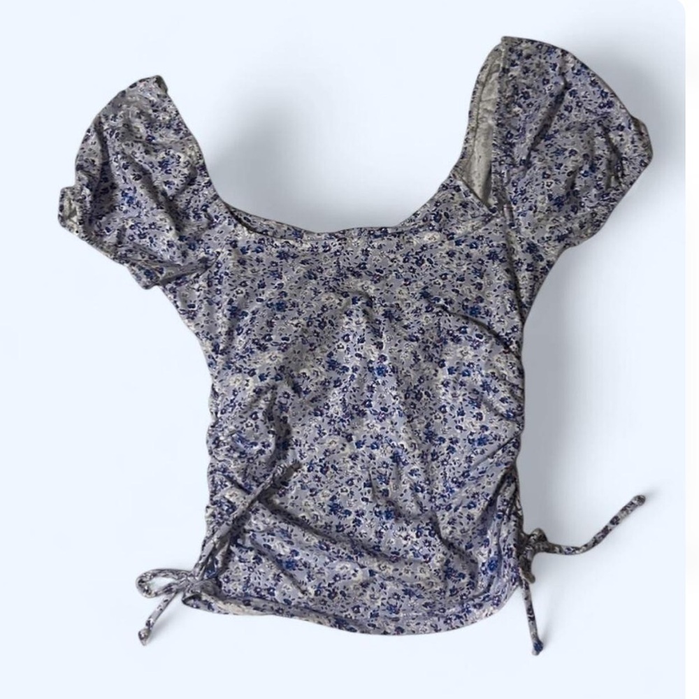 Rue21 Blue Floral Women's Blouse